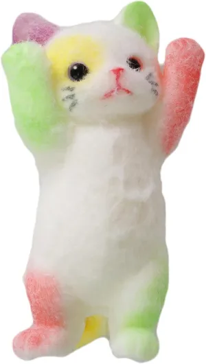 Cat Taba Toys$Stress Relief Toy for Adult/Kids$Soft Cat Squishy fidelity photojournalism Stress Toy Gifts for Relaxtion and Fun (Colorfulcat) Big Taba Squishy Cat$Handmade Large 