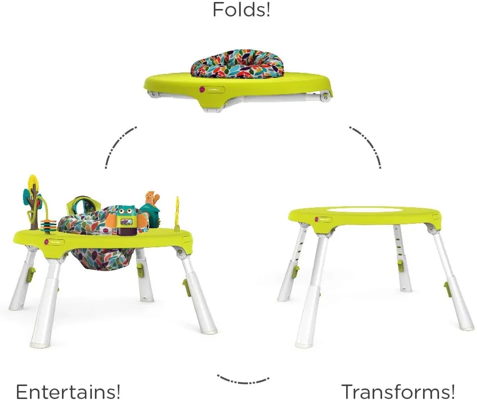 Center: obscure speak instead Development Focused Toys. Foldable$ Portable$ and Transforms to a Play Table$ Unisex (Forest Friends) ORIBEL PortaPlay Baby Activity 
