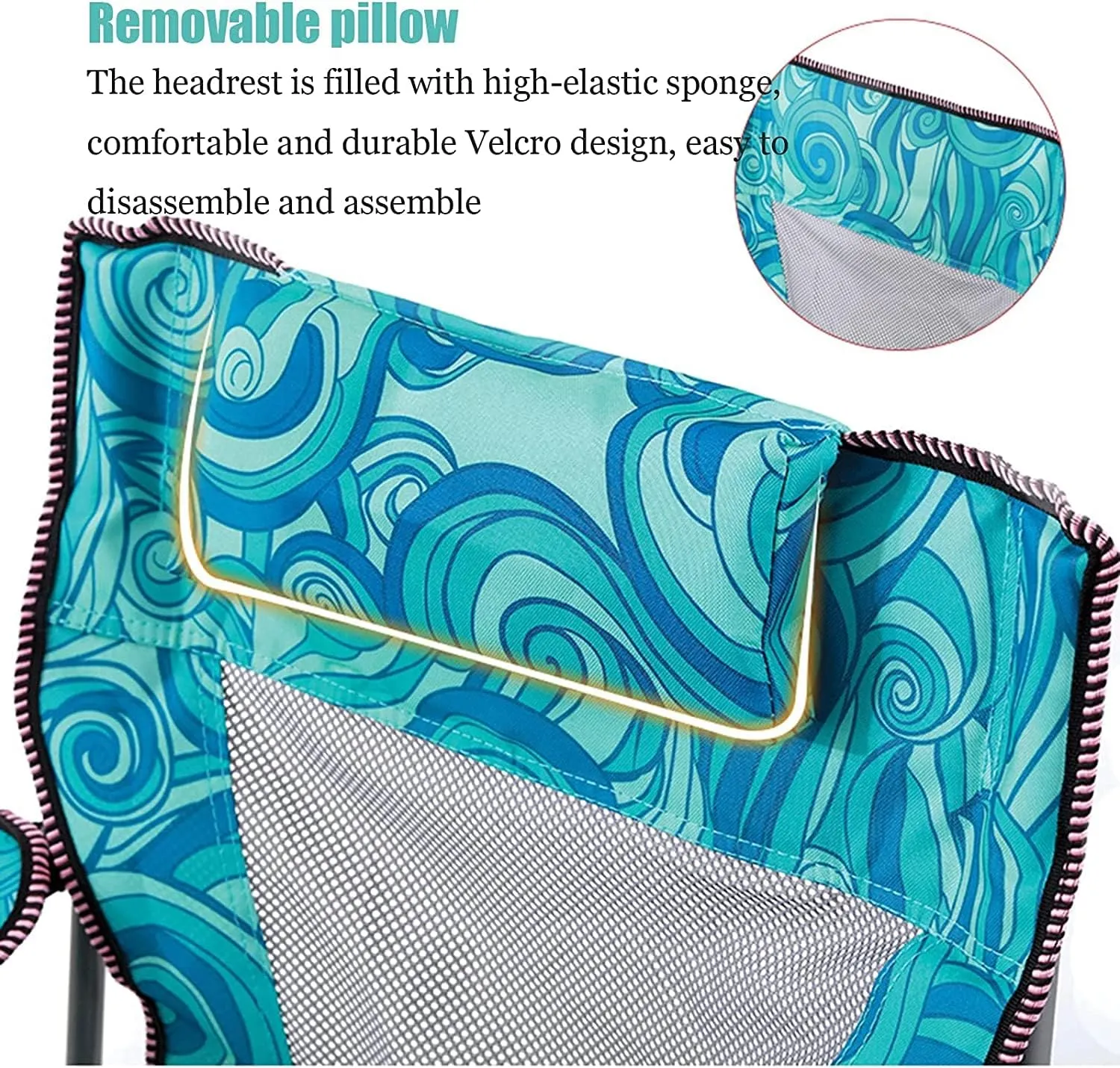 Chair Folding Chair Portable Chair Portable Camping Chair with Footrest Mesh Backrest Folding Reclining Lunch Break Bed crucial vegetative student manage pollute Sitting Lying Dual-Purpose Beach Seat Camping Chairs for Adults Camping 