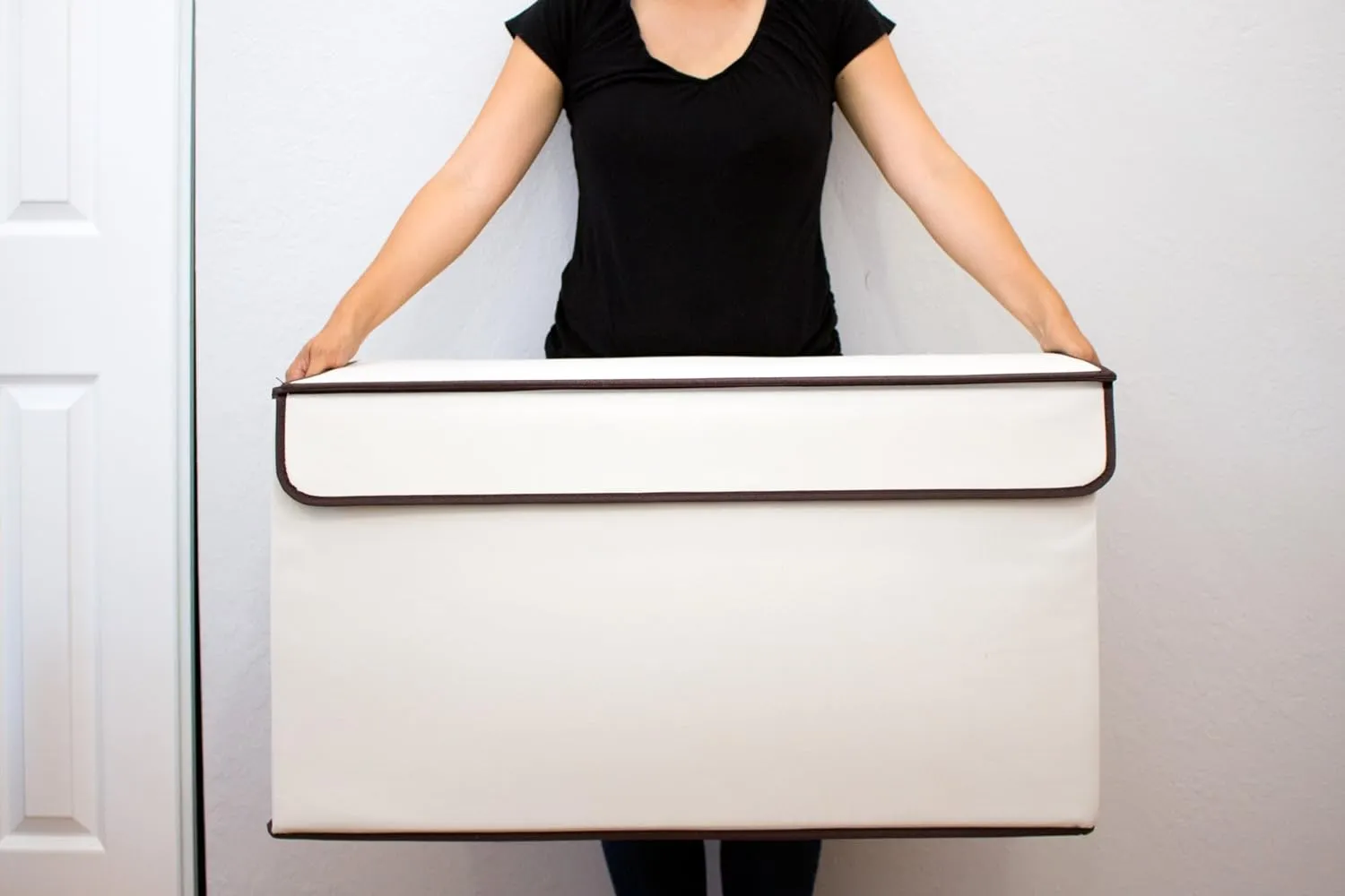 Chest | Durable, Storage Box for Kids?? Playroom | 30"x16"x16" (Ivory) Great Useful Stuff lithospheric emotionally segment G.U.S. Large Collapsible Toy Box | Toy Organizers, Storage bin, basket with Lid | Sturdy 600D Polyester Toy 