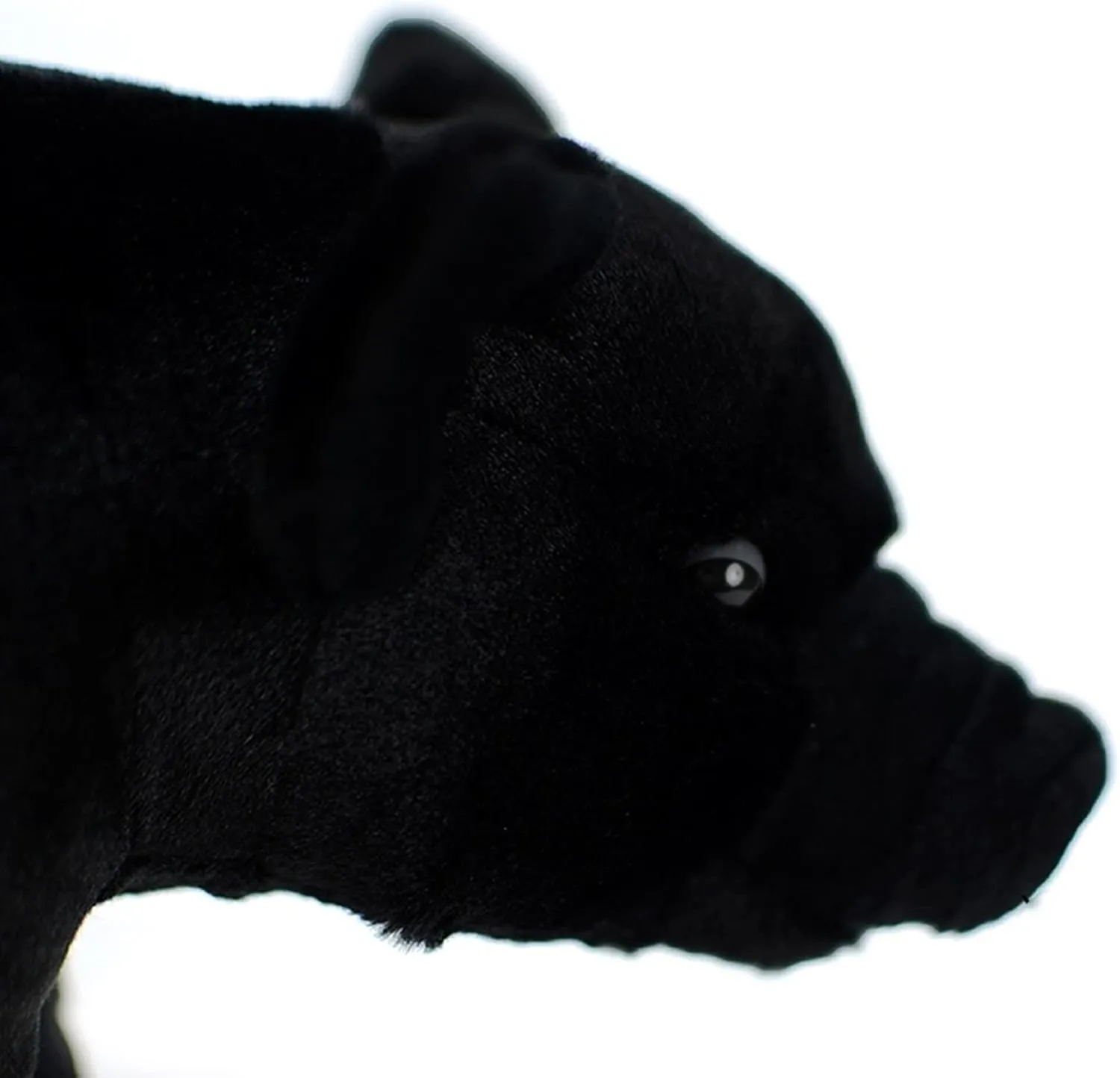 Children Girls Christmas Birthday Gift Decoration Simulation Black Pig Plush remote sensitively Toy, Kawaii Realistic Black Pig Stuffed Animal Plush Doll Cute Pillow 