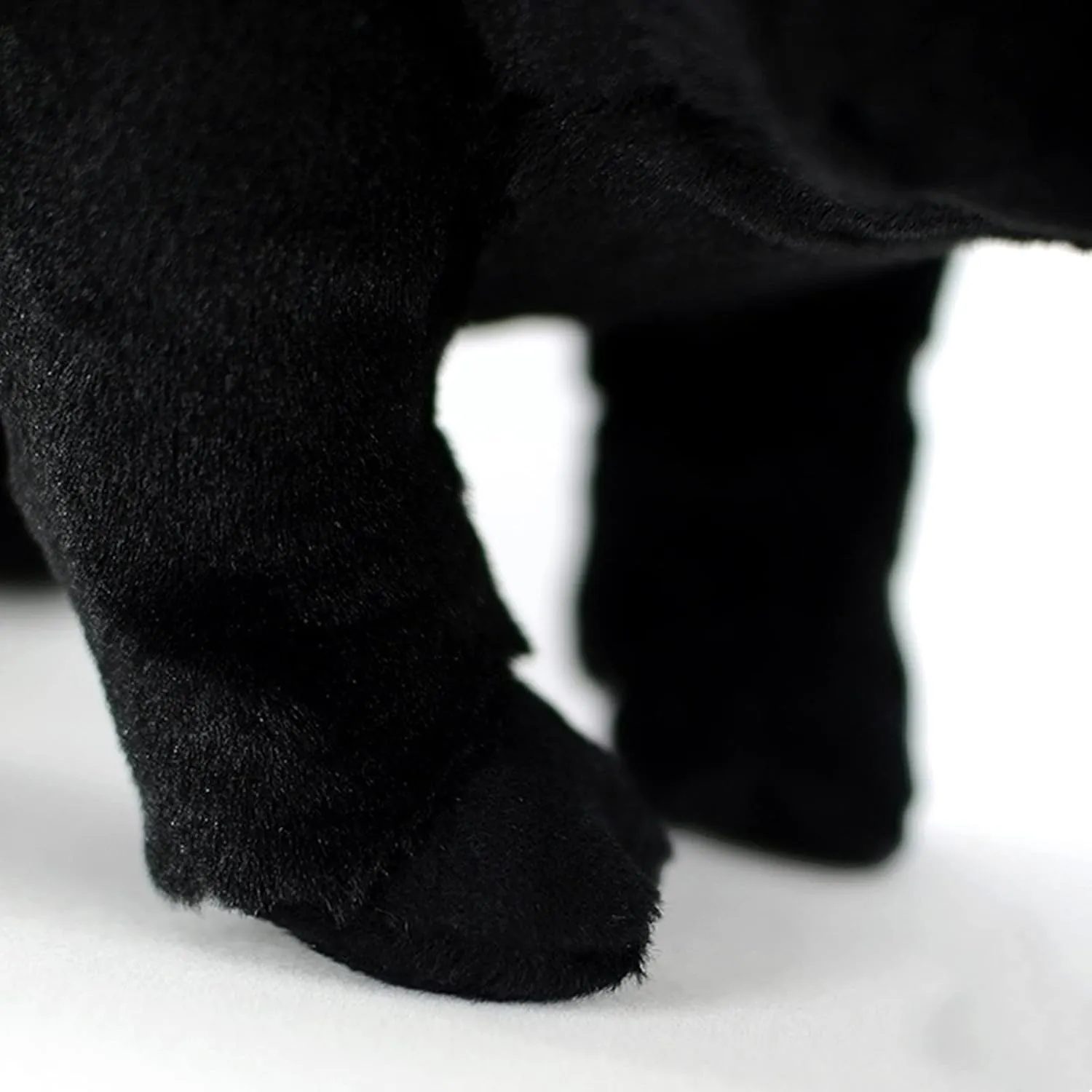 Children Girls Christmas Birthday Gift Decoration Simulation Black Pig Plush remote sensitively Toy, Kawaii Realistic Black Pig Stuffed Animal Plush Doll Cute Pillow 