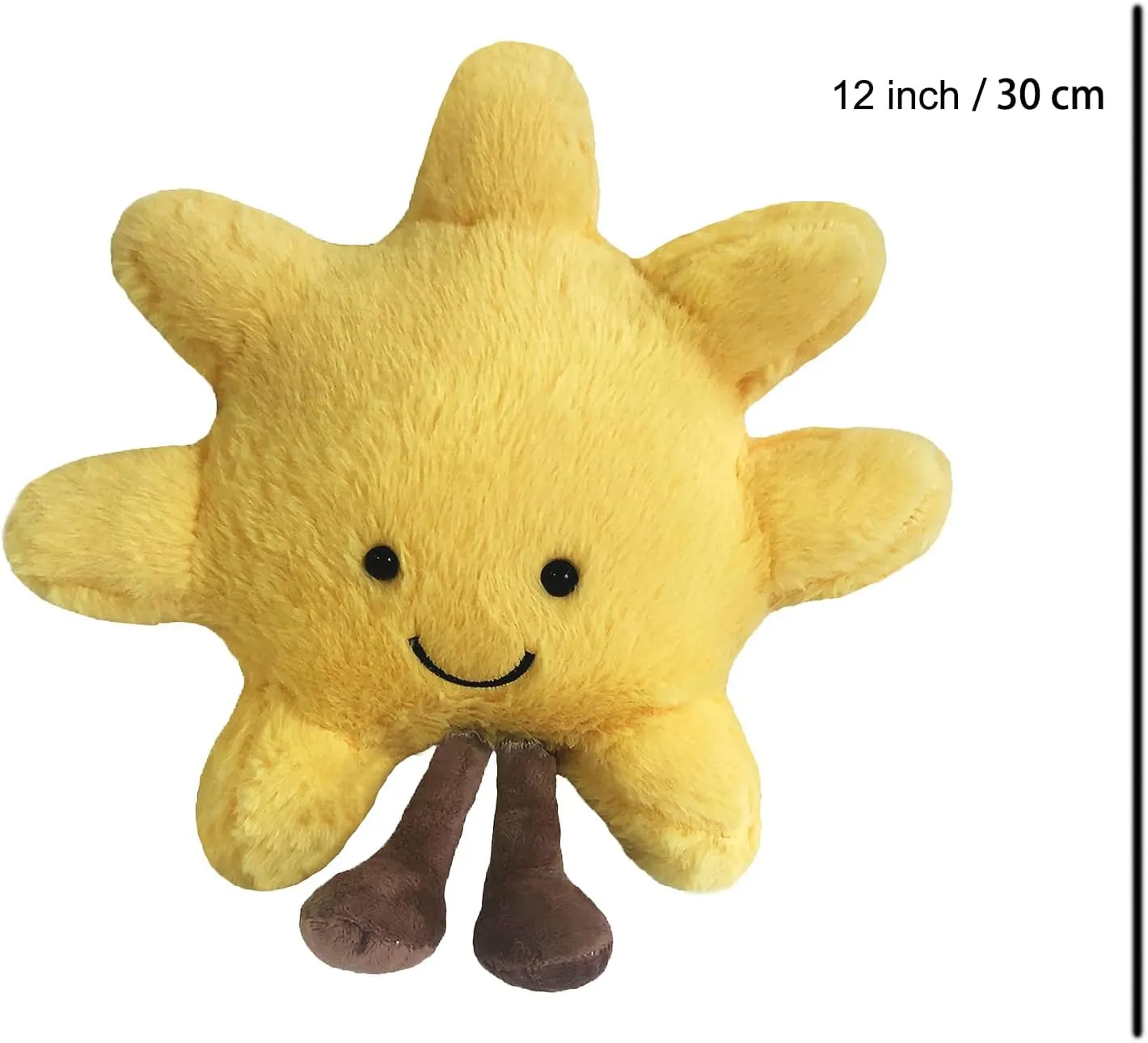Children's Birthday Gift New Moon Sunshine subscribe Plush Toy Cute Smile Fun Filled Animal Pillow Soft Plush Toy for 