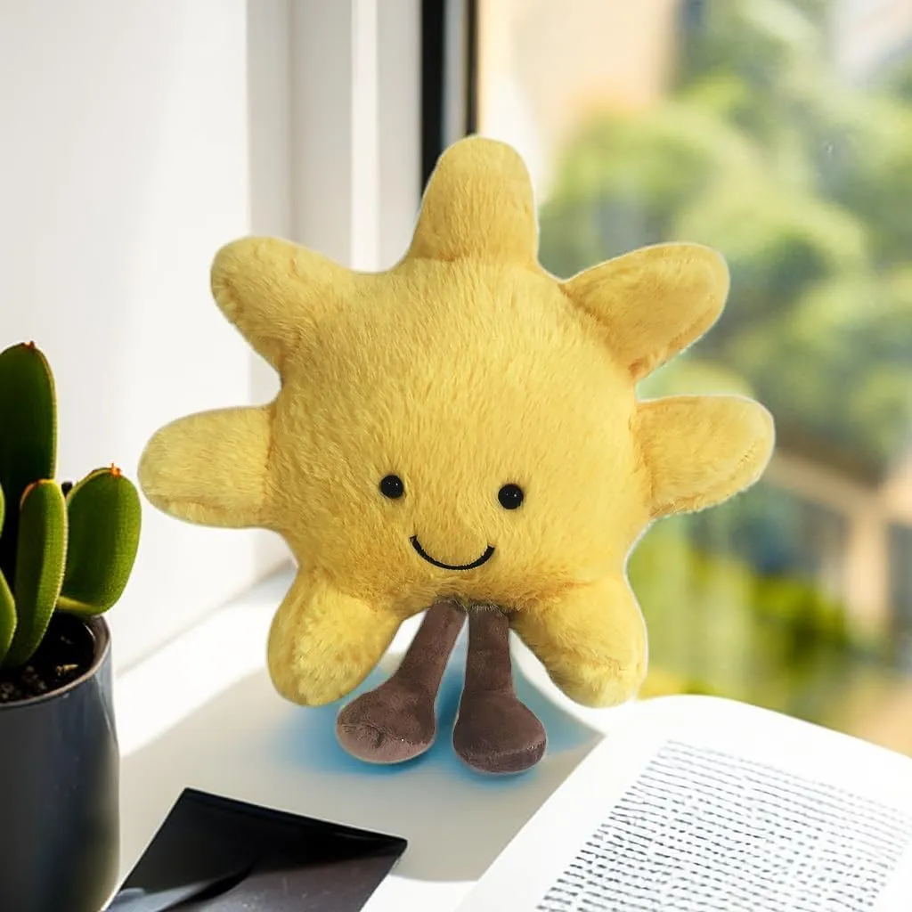 Children's Birthday Gift New Moon Sunshine subscribe Plush Toy Cute Smile Fun Filled Animal Pillow Soft Plush Toy for 