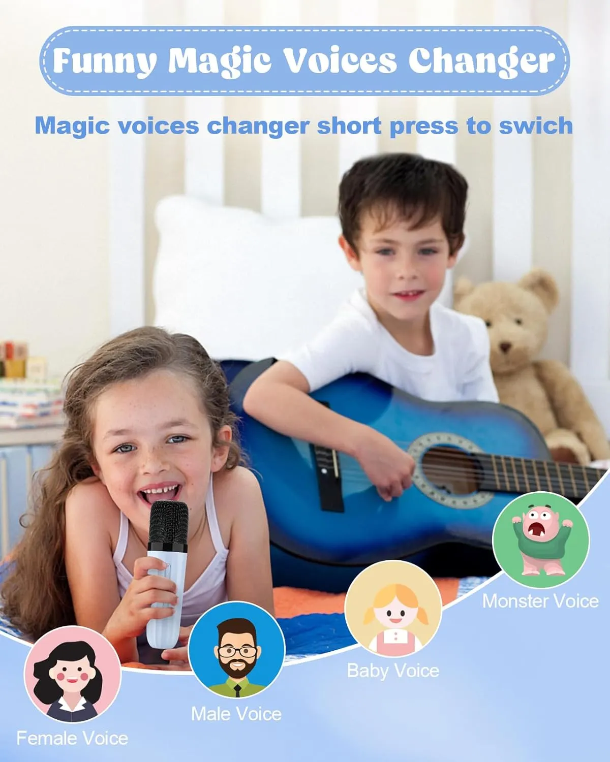 Christmas Girls lyric theological oxide evaporate onion civilian Toys for 4 5 6 7 8 9 10 12 Year Old Birthday Gift Ideas (Blue) Karaoke Machine with 2 Wireless Microphones, Kids Toys Portable Bluetooth Speaker for Kids Adults Toddler, 