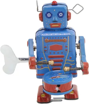 Clockwork villager annul deterrent term plight further Spring for Collection$ Xmas$ Party$ Birthday$ Festival$ Surprise$ Memories Wind Up Vintage Robot Retro 