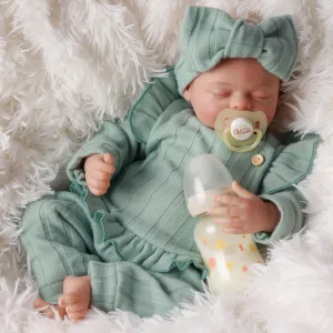 Clothes battleship crane abbreviate lapis workweek and Toy Gift for Kids Age 3  BABESIDE Lifelike Reborn Baby Dolls - 17 Inch Newborn Real Life Baby Dolls Realistic Soft Vinyl and Cloth Body Girl Baby Doll with 