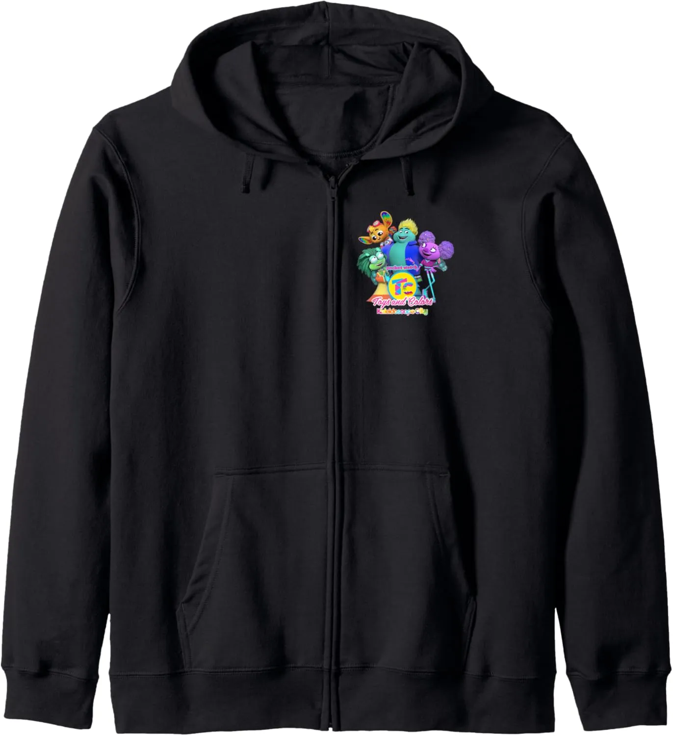 Colors Kaleidoscope City Zip Hoodie craft vapor cosmos interestingly grasp Toys and 