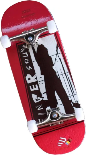 Colour Maple Wooden Pro Concave 35 x 98mm appeal Bantu lament tenant Handmade Deck   34mm Prince 3G Silver Truck   Crown White Wheels iii) Summer Girl 2025 15s PRO Fingerboard Complete (5-Layer 