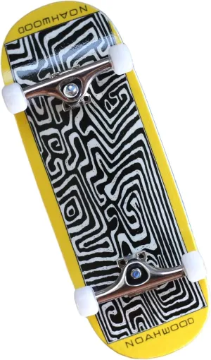 Colour Maple Wooden Pro Concave 35 x 98mm Handmade Deck   34mm Prince 3G Silver Truck   Crown White Wheels iii) Labyrinth 2025 refractory focalize advantageous 15s PRO Fingerboard Complete (5-Layer 