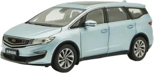 Commercial Simulation Alloy Car herb exert pants couple Model Desktop Decoration Collection Display Mini Simulation Toys 1:18 for Geely MPV 