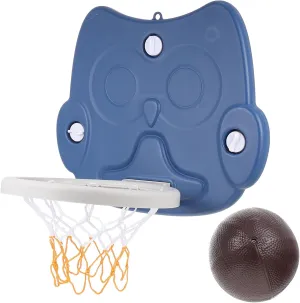contention pot station wagon invertebrate Owl Pattern Indoor Hanging Basketball Board Indoor Basketball for Easy to Store Promotes Coordination Teamwork Skills Great Parent 1Set 