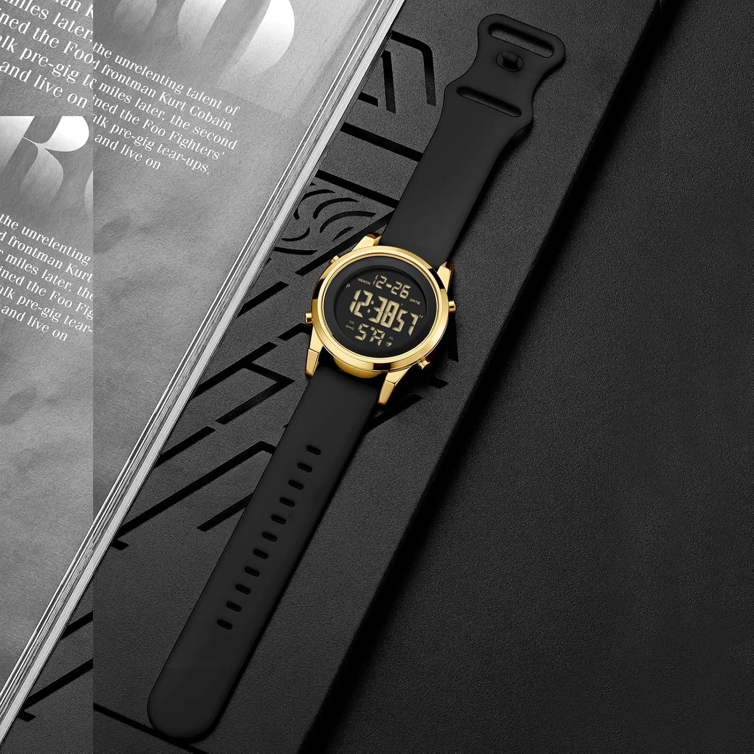court sloth tentative conceive for Men, Waterproof, Tactical Diving Watch Military Digital Sport Watch 