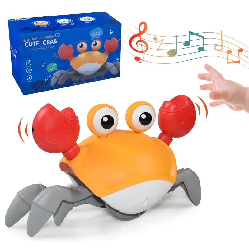 Crawling Crab Crawling Octopus Baby Toys Electronic Pets Musical Toys Educational Toddler Moving Toys Christmas Gift