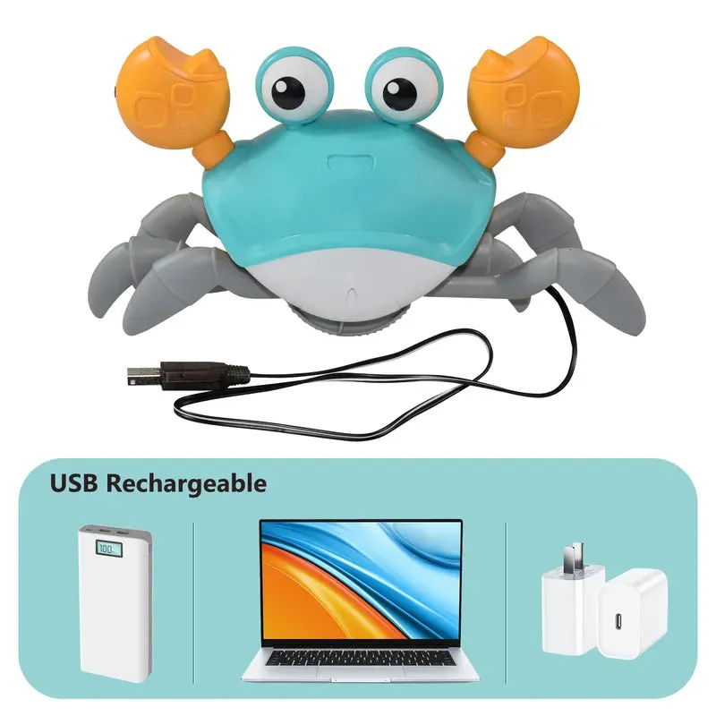 Crawling Crab Crawling Octopus Baby Toys Electronic Pets Musical Toys Educational Toddler Moving Toys Christmas Gift
