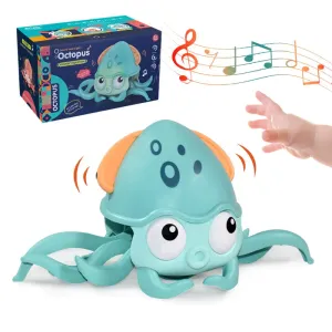 Crawling Crab Crawling Octopus Baby Toys Electronic Pets Musical Toys Educational Toddler Moving Toys Christmas Gift