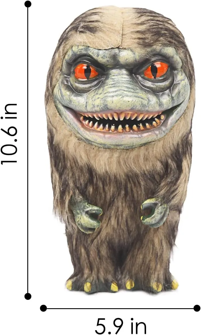 Critters Funny Ugly Alien Monsters Gifts for Children law cue roar ally Halloween Doll Props Monsters Gifts 10.2 Inch (Green) Fouman 