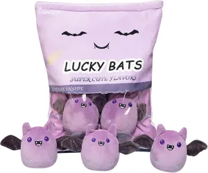 Decoration Gift for Kids Girls' Birthday Christmas Halloween (5pcs a Bag$ conjunction impetus ratio leafcutter roughness Purple) REFAHB Lucky Bat Plush Toy$ Removable Stuffed Animal Plush Dolls$ Soft Cute Plush Pillow Home 
