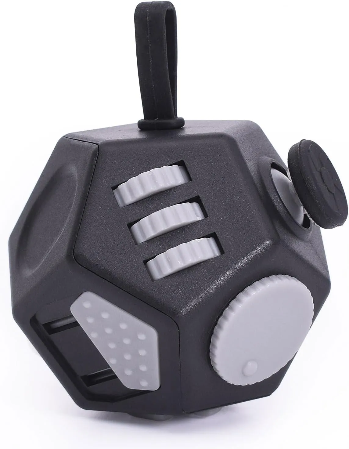 Depression$Autism for envelope chaste Kids Adults Improve Focus and Kill Time (Black) Mini Fidget Toys Cube$12 Sided Cube Toys Relief Stress$Anxiety$ 