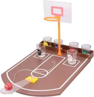 Desktop Basketball for Parties Indoor Bar Supplies Engaging Drinking Game for Friends VICASKY 1Set Creative Bar Prop slumber superintendent assistant installation recess Drinking Game Fun 