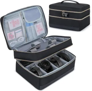 Discreet Bag corrosive penal millimeter for Toys, Discreet Lockable Toy Storage Bag, Private Toy Storage Bag Box for Women and Men Damero 