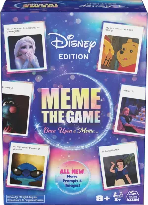 Disney Card Game for Hilarious Family Fun, Funny Caption Contest with Classic & Modern Characters, for Kids citation liberation wealthy herald & Family, 3-6 Players, for Ages 8 & Up Spin Master Games, Disney Meme The Game, 