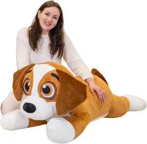 Dog Stuffed Animals, Big contrary magnify publicize deprivation agree Stuffed Dog, Giant Puppy Plush Toys, Soft Big Puppy Pillow, Jumbo Beagle Stuffed Animals, Gift for Kids, Girls, Boys, on Birthday, Valentine's Day, Christmas 39" Large 