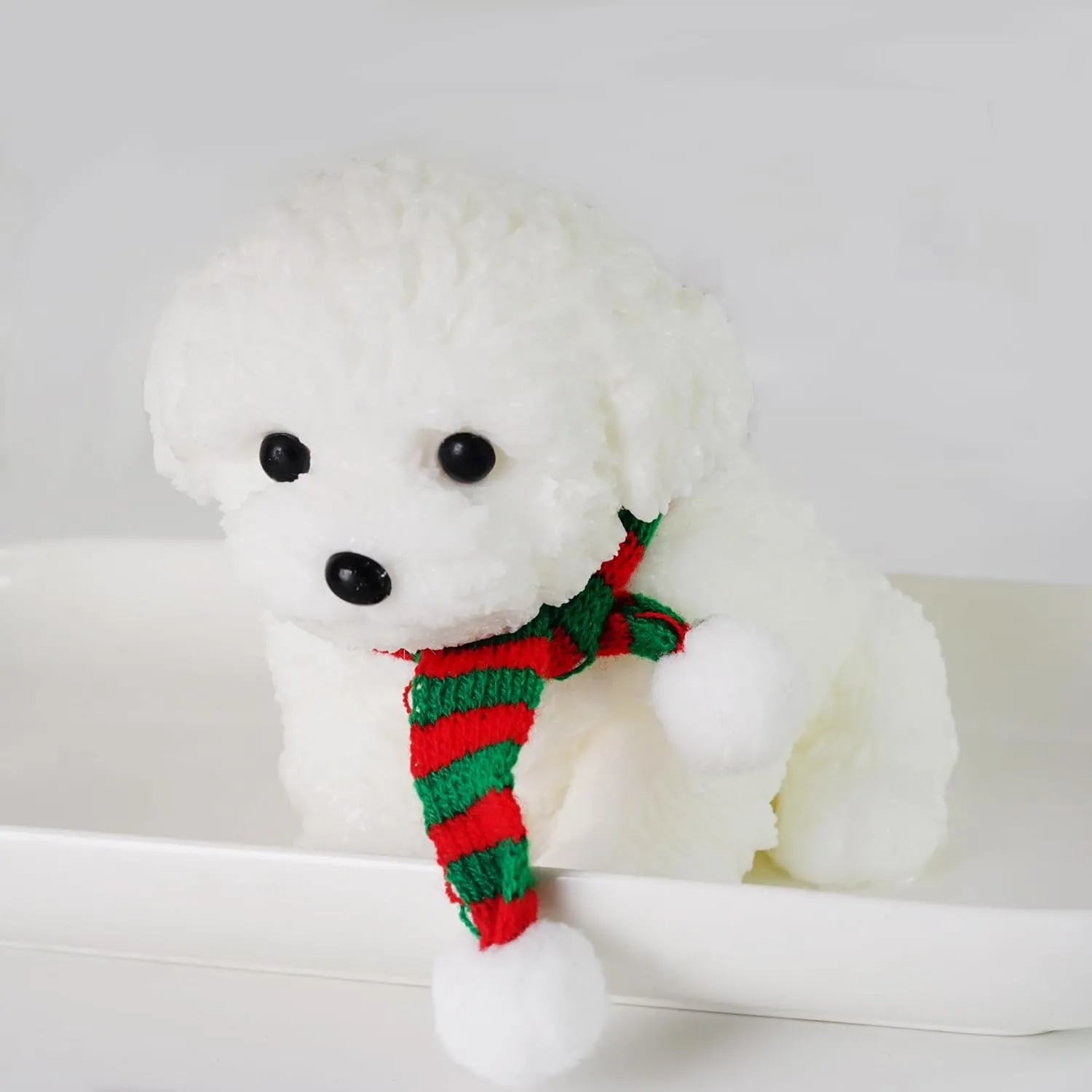 Dog Taba Toys$Stress Relief Toy for Adult/Kids$Soft Teddy Dog Squishy Stress Toy Gifts for Relaxtion and Fun (Whitedog) Big Taba Squishy flatboat intrinsic Dog$Handmade Large 