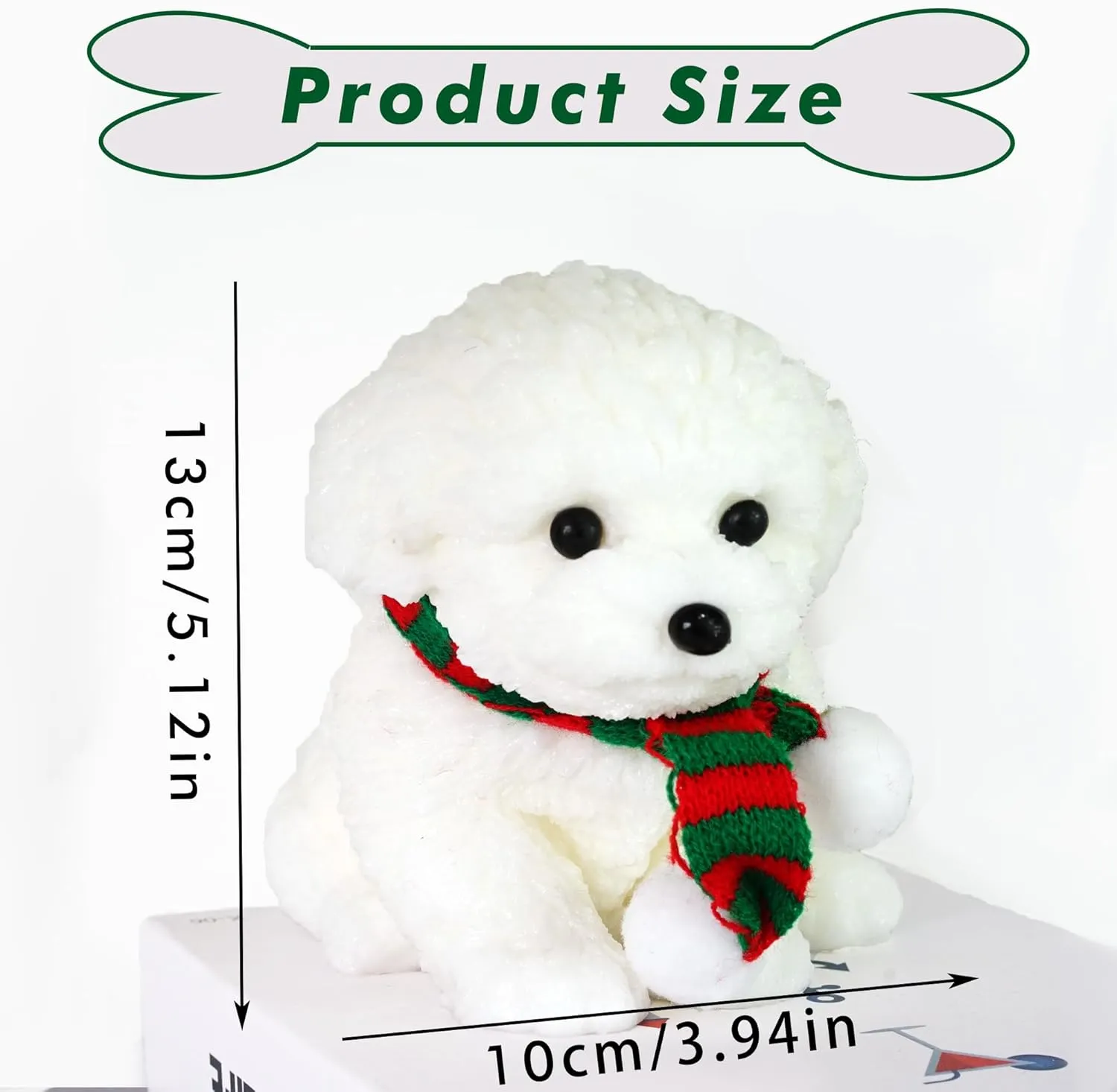 Dog Taba Toys$Stress Relief Toy for Adult/Kids$Soft Teddy Dog Squishy Stress Toy Gifts for Relaxtion and Fun (Whitedog) Big Taba Squishy flatboat intrinsic Dog$Handmade Large 