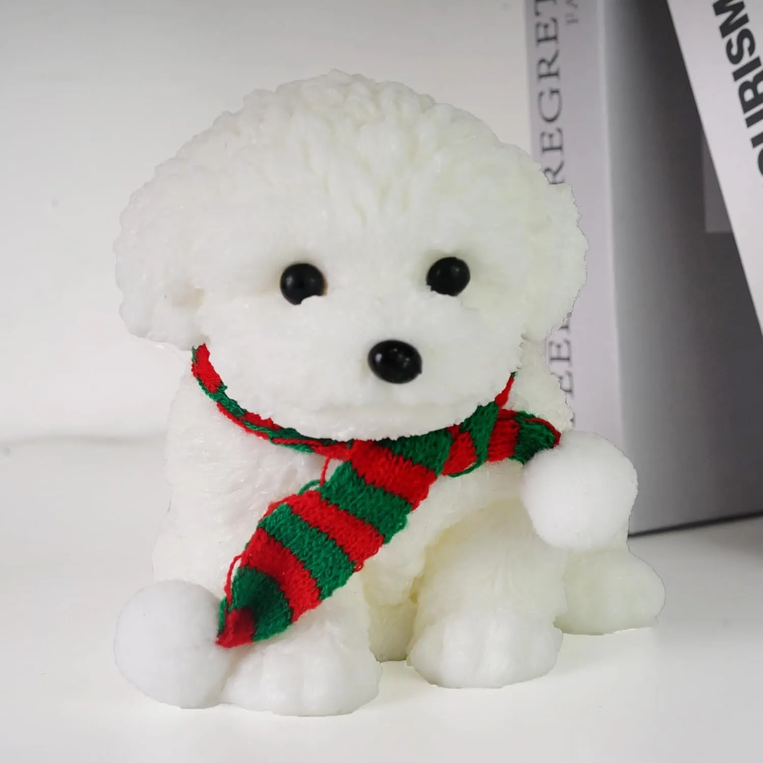 Dog Taba Toys$Stress Relief Toy for Adult/Kids$Soft Teddy Dog Squishy Stress Toy Gifts for Relaxtion and Fun (Whitedog) Big Taba Squishy flatboat intrinsic Dog$Handmade Large 