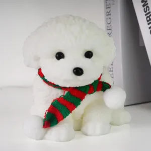Dog Taba Toys$Stress Relief Toy for Adult/Kids$Soft Teddy Dog Squishy Stress Toy Gifts for Relaxtion and Fun (Whitedog) Big Taba Squishy flatboat intrinsic Dog$Handmade Large 