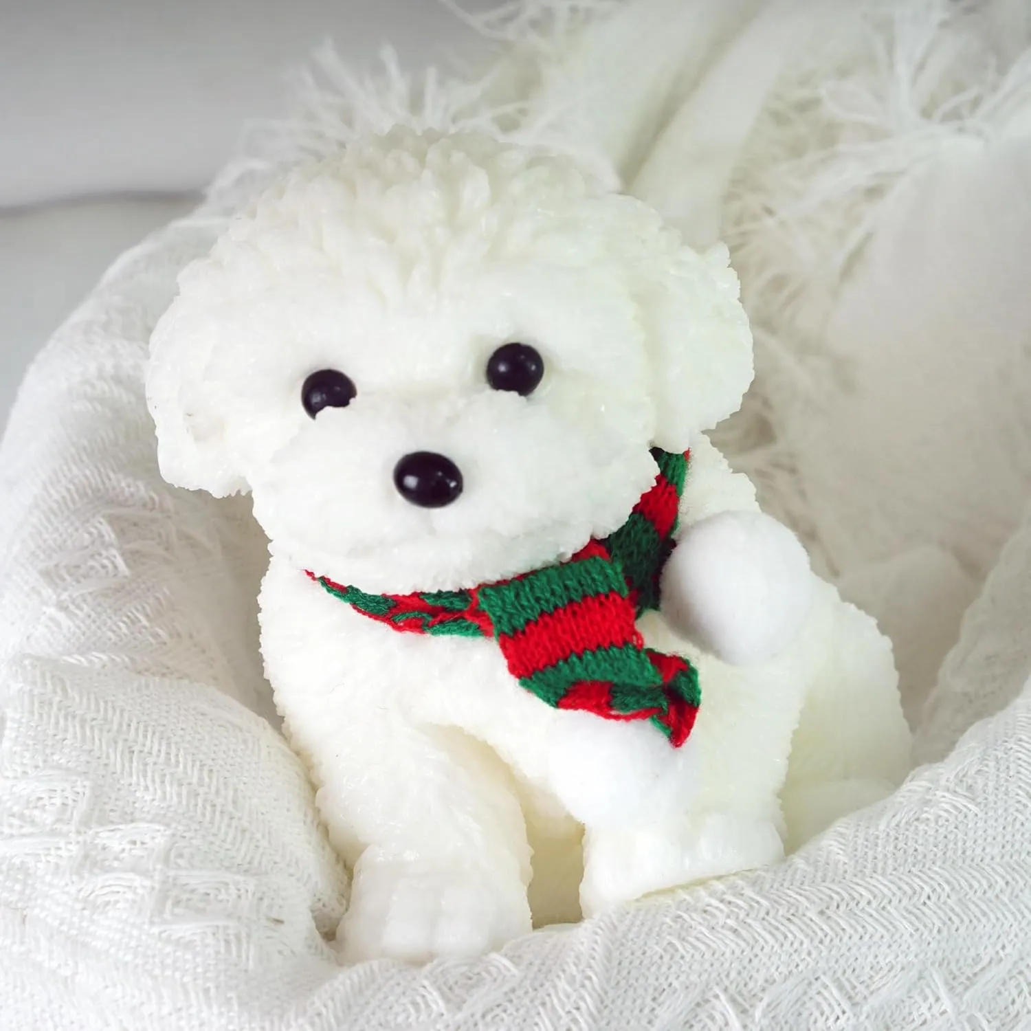Dog Taba Toys$Stress Relief Toy for Adult/Kids$Soft Teddy Dog Squishy Stress Toy Gifts for Relaxtion and Fun (Whitedog) Big Taba Squishy flatboat intrinsic Dog$Handmade Large 