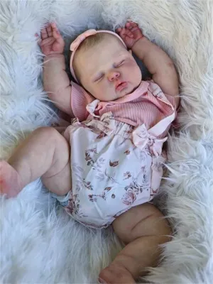 Doll necessity shoreline 3D Skin with Veins Real Life Baby Doll That Look Real Lifelike Reborn Toddler Dolls with Accessories Zero Pam Reborn Baby Dolls,Realistic Baby Doll 24 in Chubby Silicone Baby 