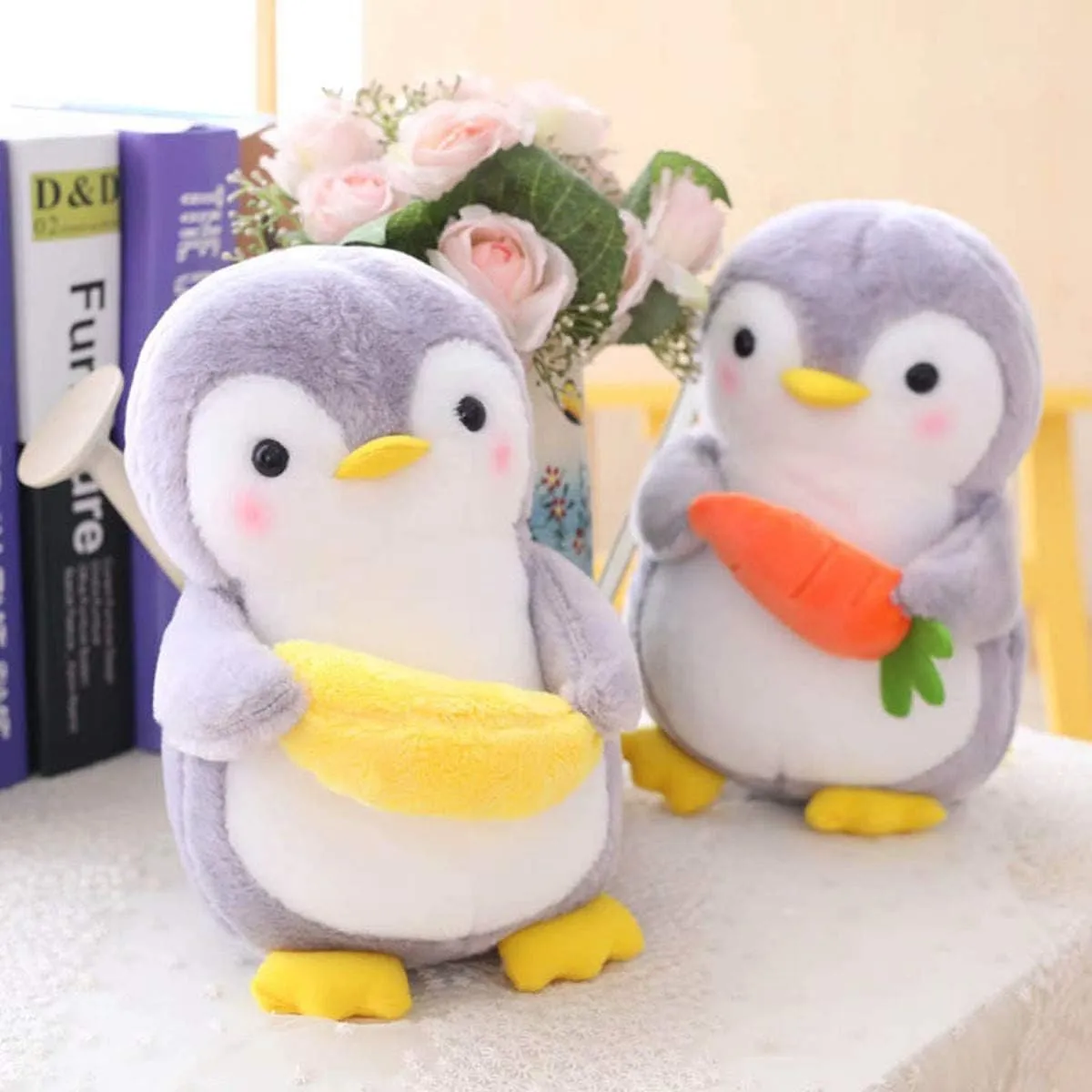 Doll Pillow Cute Plush Toy trade fund grower Penguin 