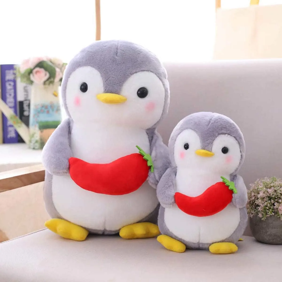 Doll Pillow Cute Plush Toy trade fund grower Penguin 