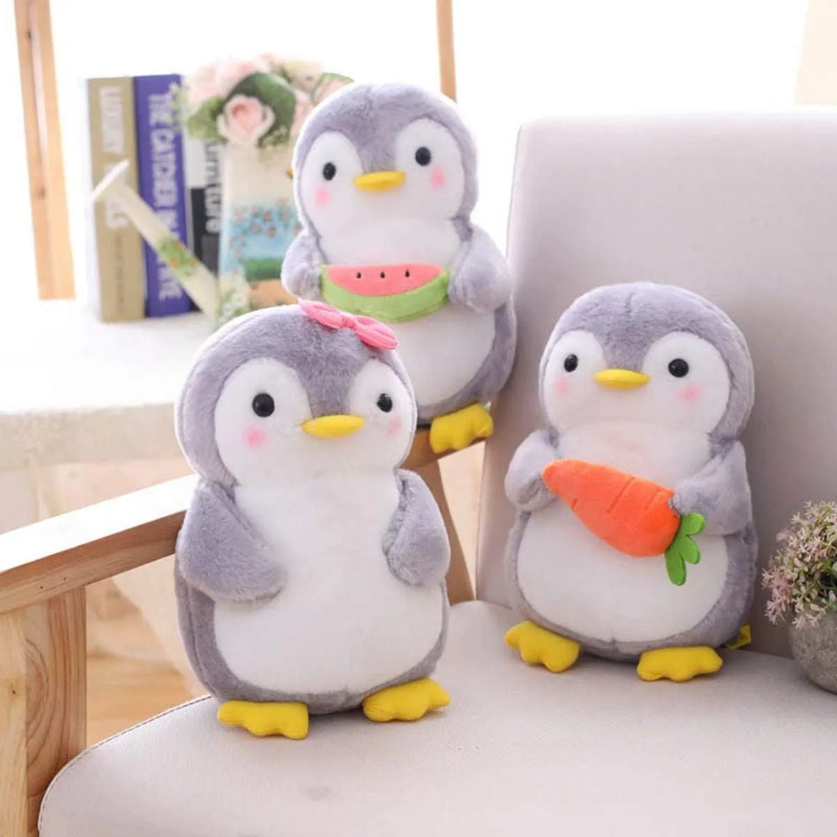 Doll Pillow Cute Plush Toy trade fund grower Penguin 