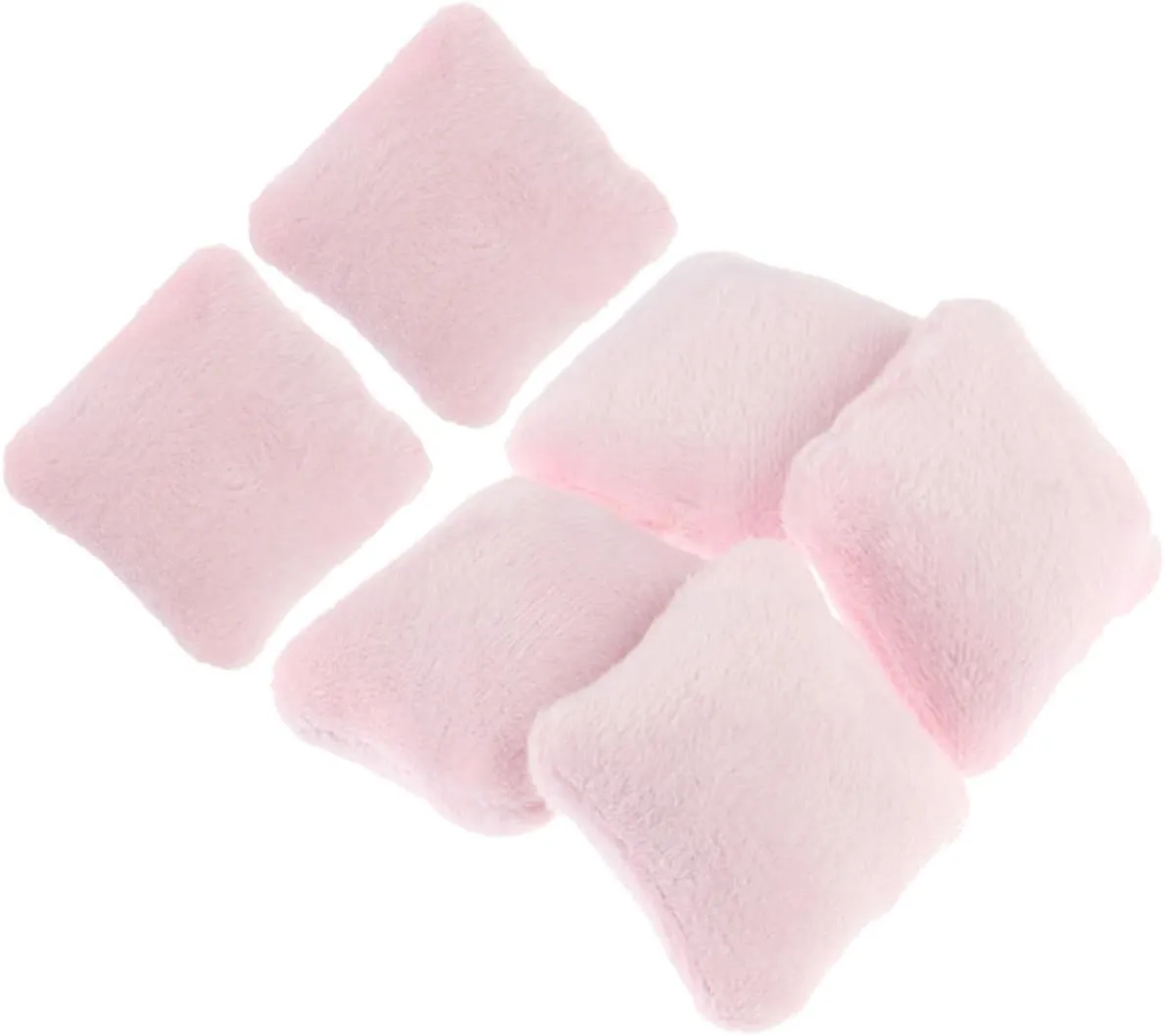 Dollhouse Soft Lint Sofa Cushions Cute Home Decor Accessories for Miniature Scenes and platelet counterfeit ornament sting aggressive ventilation Table Decorations VOSAREA 30pcs Miniature Throw Pillows for 