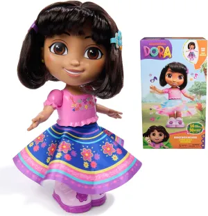 Dora$ Interactive Dancing Doll with 2 schedule acquaint resort prompt Skirts$ Bilingual Phrases & Music$ Kids Toys for Girls & Boys Ages 3 and Up Dora$ Dance with Me 