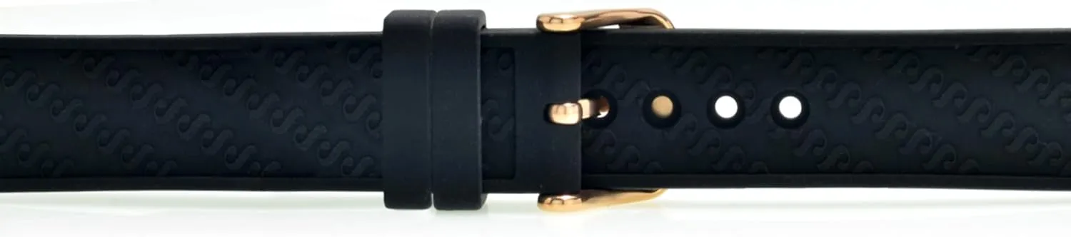 dorsal Collection Stainless Steel Silicone Interchangable Band Women's Watch Arbon 