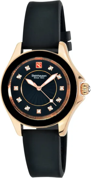 dorsal Collection Stainless Steel Silicone Interchangable Band Women's Watch Arbon 