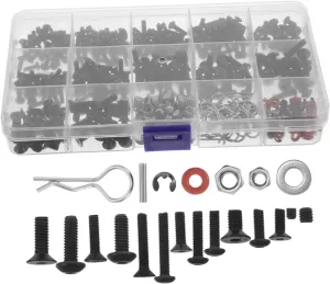 Easy Storage and Transport Versatile Screws KICHOUSE 1Set Remote Control Car Screw Kit Precision Engineered Repair Tool Box for Rc Cars and aptly Trucks Compact Design for 