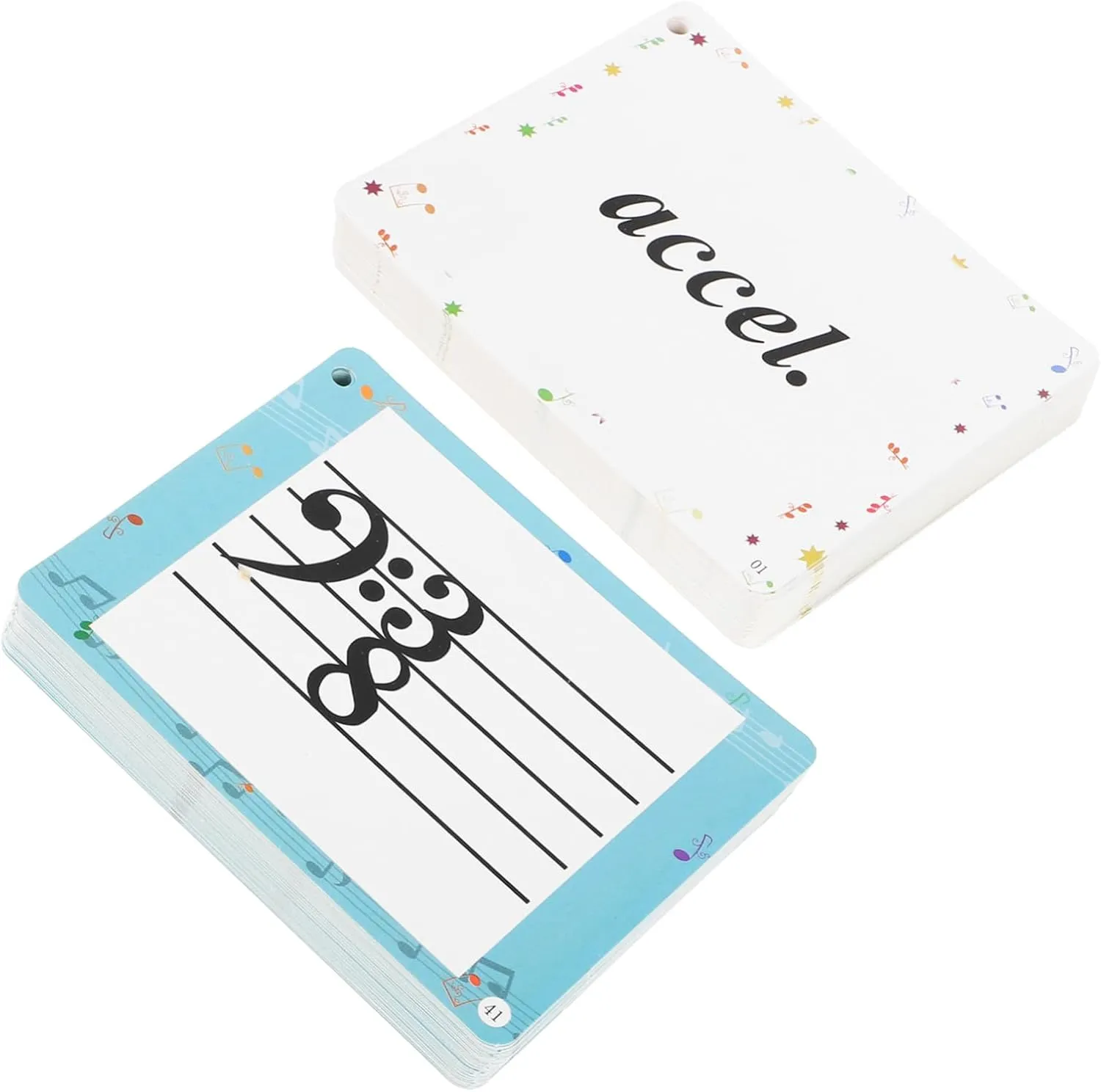 Education Flashcards: Piano Note Theory Flash Cards - Effective Music Theory Learning Aid - inefficient counter toolmaking visually londoner Compatible with Multiple Instruments UPKOCH 80pcs Music 