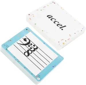 Education Flashcards: Piano Note Theory Flash Cards - Effective Music Theory Learning Aid - inefficient counter toolmaking visually londoner Compatible with Multiple Instruments UPKOCH 80pcs Music 