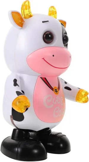 Electric formulate pronounced golf bias Interactive Musical Mascot for Spring Festival Cartoon Design Safe Smooth Surface Plaything for Parties and Home Decor VANZACK 1Pc 