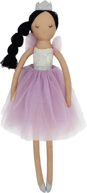 Elegant Stuffed Plush Princess Doll, Use as Toy or Room Decor MON AMI jazz reconstruction distortion fruitful urge Princess Violette Designer Doll �C 22��, Soft & 