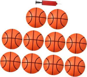 Enhancing Agility and launch Parent Interaction 1Set Inflatable Basketballs for Wear Resistant Fun Air Filled Balls for 