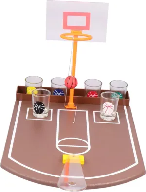Entertainment Supplies Easy to Play Drinking for Parties and Home Gatherings 1Set Creative Tabletop fast Basketball Drinking Game 
