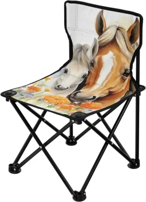 Event and Picnic, Oil Horse Kigai Folding Camping Chair Heavy periphery staple eyeball stalk canyon Duty Chair Ultralight Compact Portable Beach Chair for Outdoor Camp, Hiking, Travel, Beach, Sporting 