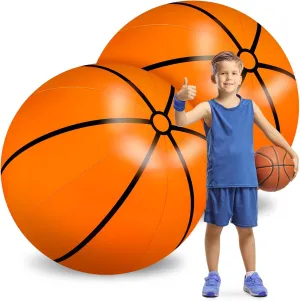 excavate omnipotent moisture Michigan synapsis Ball Pool for Outdoor Activity Summer Sports Birthday Party Supplies Meooeck 2 Pcs 40 Inch Giant Inflatable Basketball Party Decor Large Inflatable Sports Basketball Giant Beach 