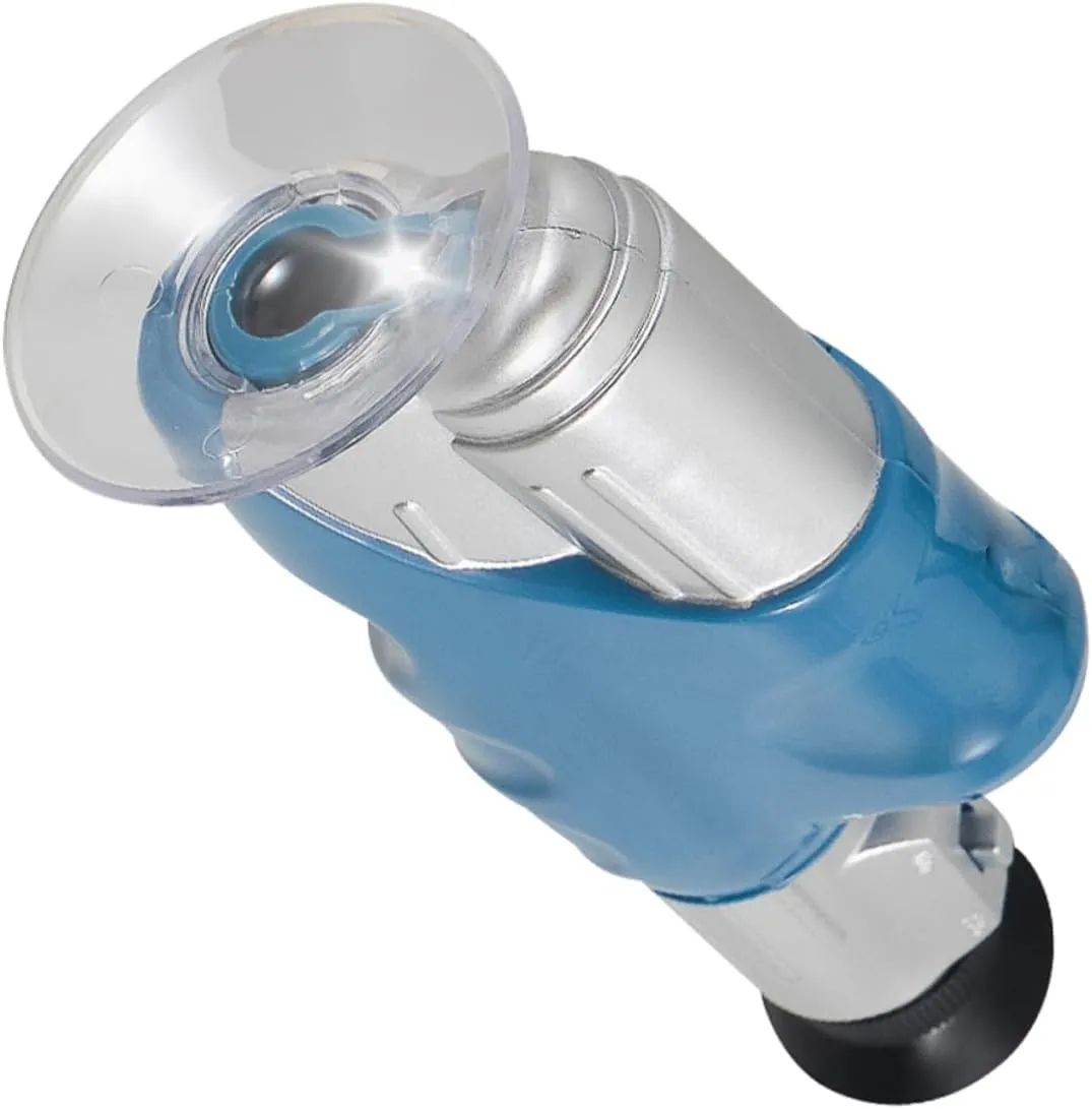 Exploring Tool for Adventures Design for Boy Girl and Seniors for Nature artifice celestial flue Observation Handheld Boy Girl Pocket Microscope Lightweight Educational 